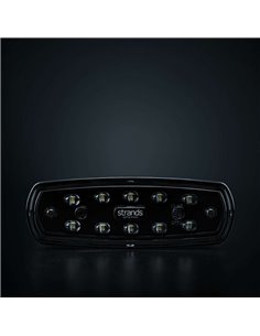 Luz LED de marcha atrás NUUK E-Line Black R 1350Lm 5000K 24m 13W IP69K homologada ECE R23 2