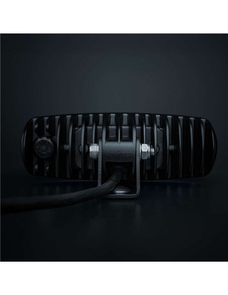 Luz LED de marcha atrás NUUK E-Line Black R 1350Lm 5000K 24m 13W IP69K homologada ECE R23