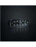 Luz LED de marcha atrás NUUK E-Line Black R 1350Lm 5000K 24m 13W IP69K homologada ECE R23