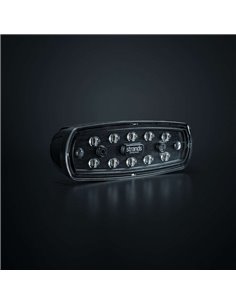 Luz LED de marcha atrás NUUK E-Line Black R 1350Lm 5000K 24m 13W IP69K homologada ECE R23