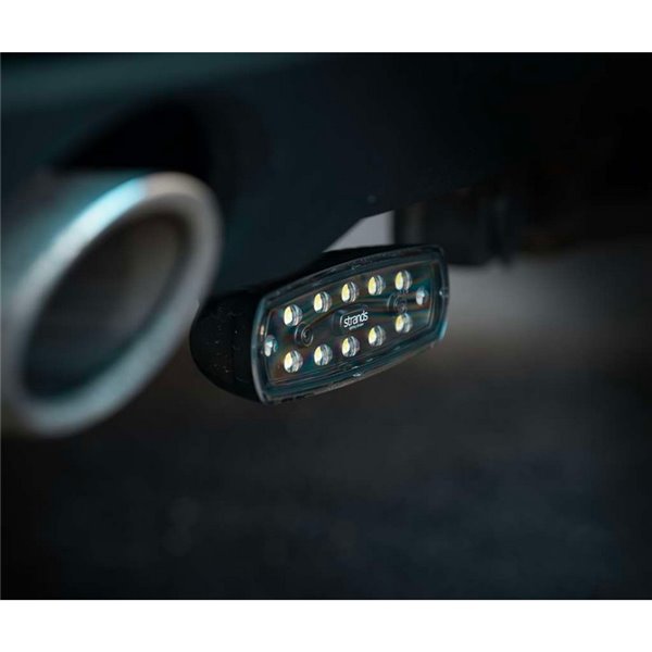 Luz LED de marcha atrás NUUK E-Line Black R 1350Lm 5000K 24m 13W IP69K homologada ECE R23
