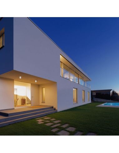 Plafón KANDANCHÚ redondo exterior 7904 blanco Mantra ambiente| LeonLeds