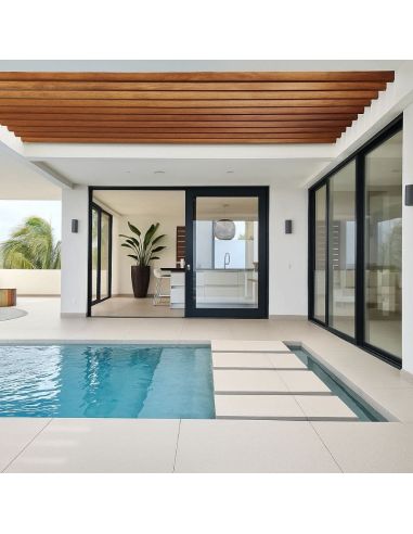 Aplique exterior redondeado KANDANCHÚ 6510 7037 Mantra ambiente| LeonLeds