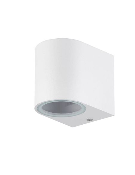 Luminária de parede externa branca KANDANCHÚ 6513 da Mantra | LeonLeds