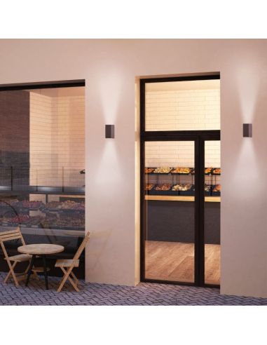 Aplique exterior vertical KANDANCHÚ 7471 Mantra ambiente| LeonLeds