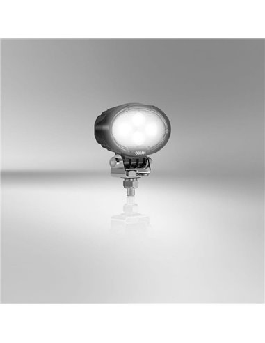 Foco de trabajo LED delantera/trasera, LEDriving OVAL WL VX100‑WD luz amplia, 17W 6000K 1500Lm, alcance 50m