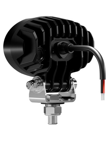Foco de trabajo LED delantera/trasera, LEDriving OVAL WL VX100‑WD luz amplia, 17W 6000K 1500Lm, alcance 50m
