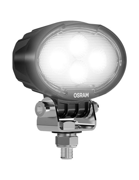 Foco de trabajo LED delantera/trasera, LEDriving OVAL WL VX100‑WD luz amplia, 17W 6000K 1500Lm, alcance 50m