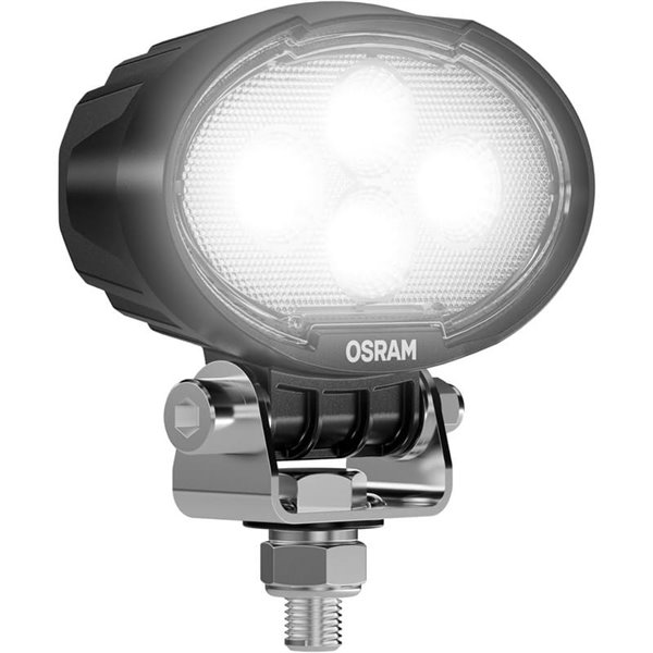 Foco de trabajo LED delantera/trasera, LEDriving OVAL WL VX100‑WD luz amplia, 17W 6000K 1500Lm, alcance 50m