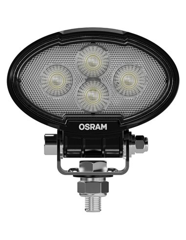 Foco de trabajo LED delantera/trasera, LEDriving OVAL WL VX100‑WD luz amplia, 17W 6000K 1500Lm, alcance 50m