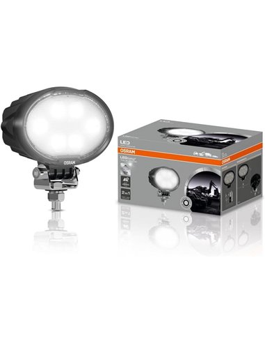 Foco de trabajo LED delantera/trasera LEDriving OVAL WL VX150‑WD gran anchura, 28W 6000K 2300Lm, alcance 69m