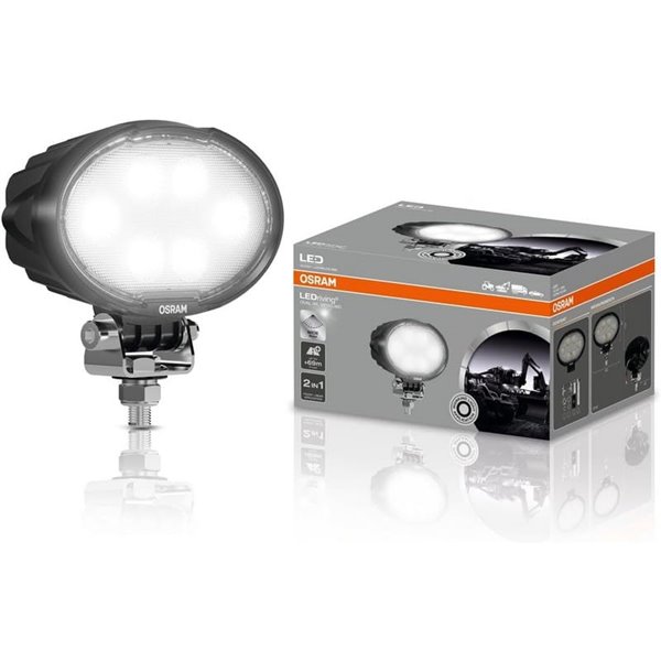 Foco de trabajo LED delantera/trasera LEDriving OVAL WL VX150‑WD gran anchura, 28W 6000K 2300Lm, alcance 69m