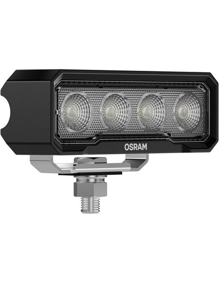 Barra de trabajo delantera/trasera LEDriving OSRAM WL VX125‑WD alta cobertura, 18W 6000K, 1500Lm, alcance 48m