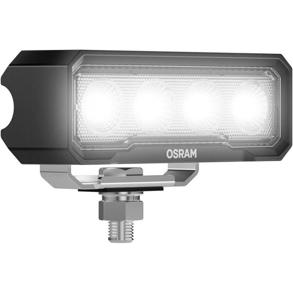Barra de trabajo delantera/trasera LEDriving OSRAM WL VX125‑WD alta cobertura, 18W 6000K, 1500Lm, alcance 48m