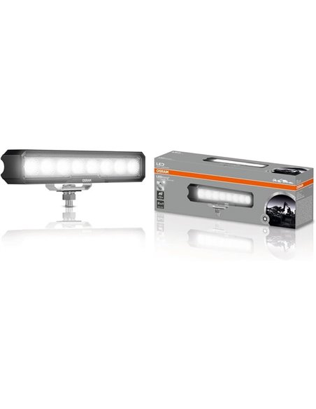 Barra de trabajo delantera/trasera LEDriving WL VX250‑WD cobertura extra, 36W 6000K 3000Lm, 72m de alcance, 243mm ancho
