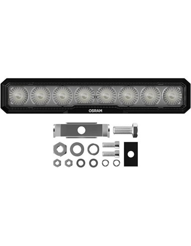 Barra de trabajo delantera/trasera LEDriving WL VX250‑WD cobertura extra, 36W 6000K 3000Lm, 72m de alcance, 243mm ancho