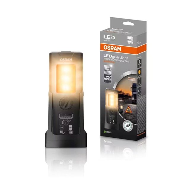 Balise LED de sécurité LEDguardian TRUCK FLARE TA19 Essential, 3W 2000K, IP54