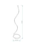 Lámpara de pie NUR 4983 dimmable Mantra medidas | LeonLeds