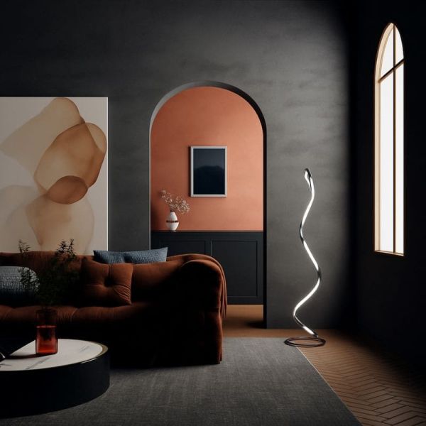 Luminária de chão Mantra Ambience regulável NUR 4983 | LeonLeds