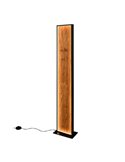 Lampadaire LED KALEA, bois naturel, interrupteur à pied, 35W, 4100lm, 3000K, IP20