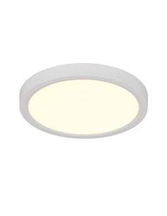 Plafón de techo LED redondo DRACO Ø23cm regulable 18W 2300lm, 2300+3000+4000K IP20 Blanco