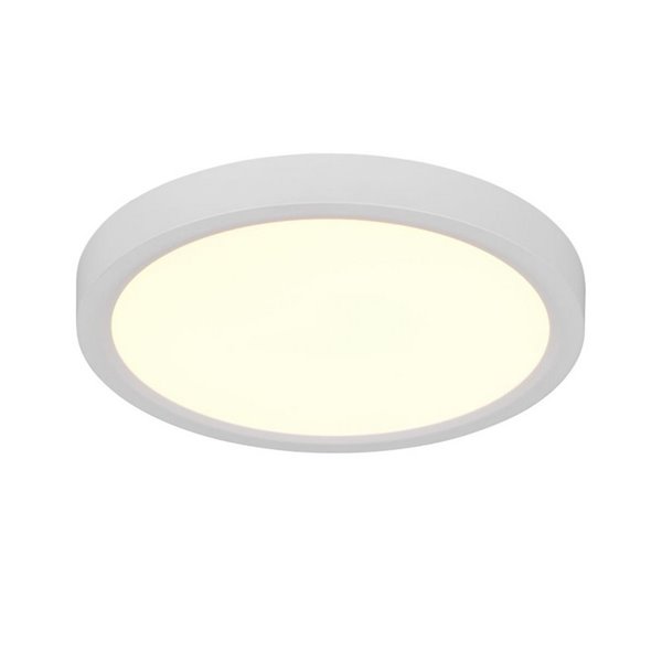 Luminária de teto redonda LED DRACO Ø23cm regulável 18W 2300lm, 2300+3000+4000K IP20 Branco