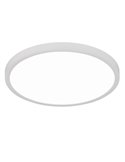 Plafón de techo LED redondo DRACO grande Ø40cm regulable 30W 4000lm, 2300+3000+4000K IP20 Blanco