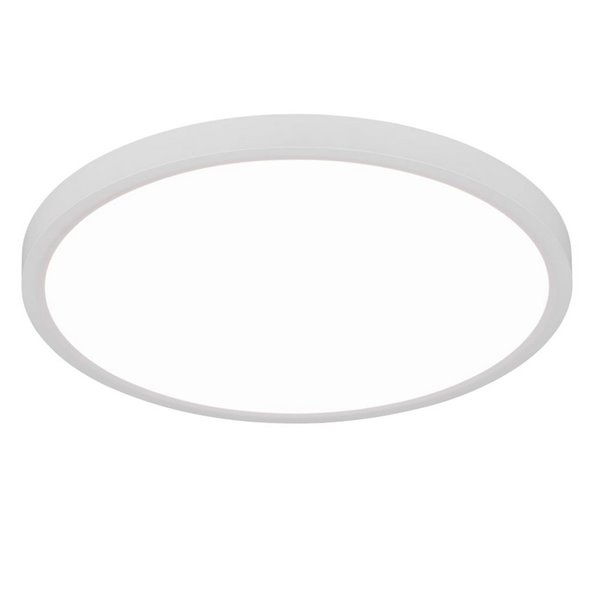 Plafón de techo LED redondo DRACO grande Ø40cm regulable 30W 4000lm, 2300+3000+4000K IP20 Blanco