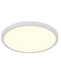 Plafón de techo LED redondo DRACO grande Ø40cm regulable 30W 4000lm, 2300+3000+4000K IP20 Blanco