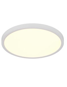 Luminária de teto LED redonda grande DRACO Ø40cm regulável 30W 4000lm, 2300+3000+4000K IP20 Branco