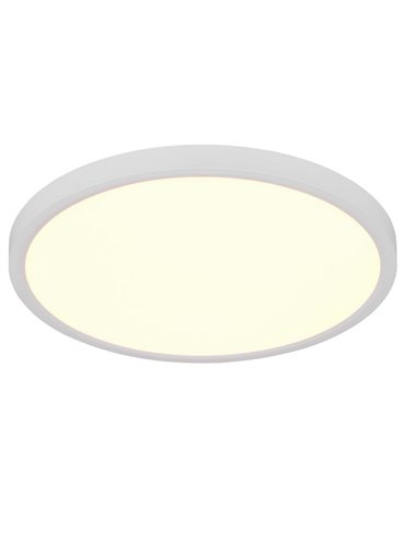 Plafón de techo LED redondo DRACO grande Ø40cm regulable 30W 4000lm, 2300+3000+4000K IP20 Blanco