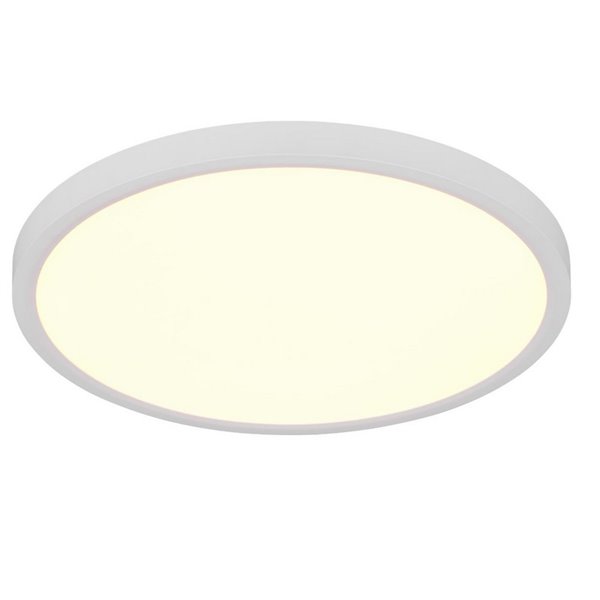 Plafón de techo LED redondo DRACO grande Ø40cm regulable 30W 4000lm, 2300+3000+4000K IP20 Blanco