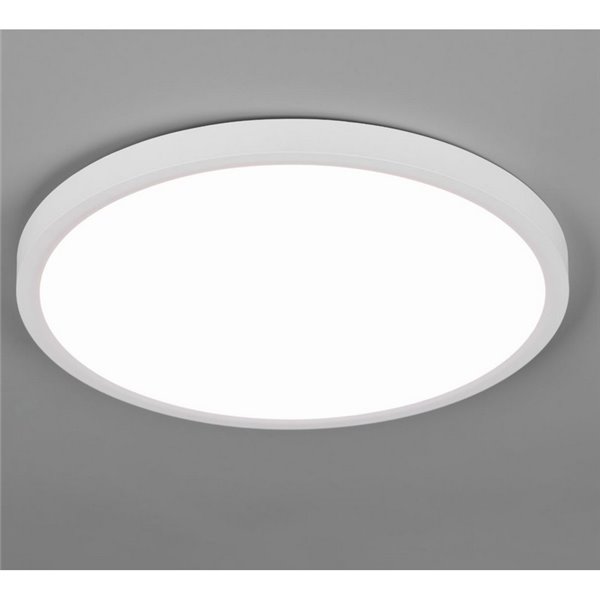 Plafón de techo LED redondo DRACO grande Ø40cm regulable 30W 4000lm, 2300+3000+4000K IP20 Blanco