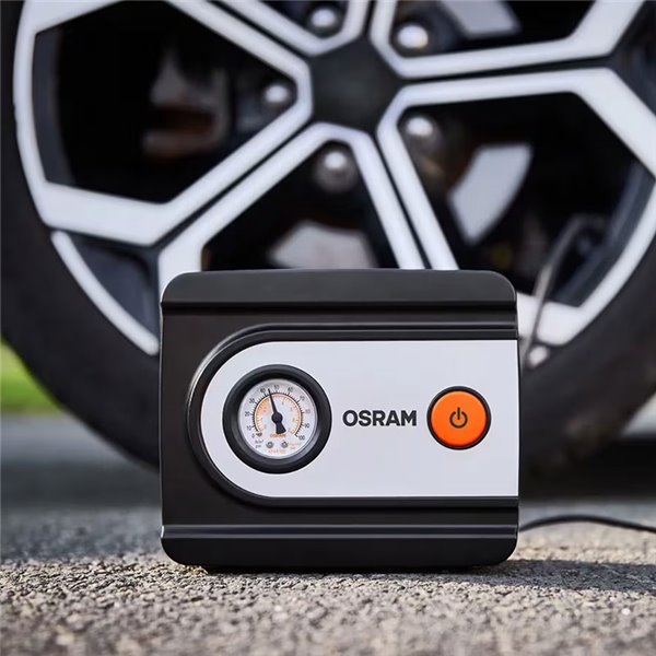 Inflador de neumáticos analógico TYREinflate 611 ESSENTIAL 100psi 180W, 12V 3m