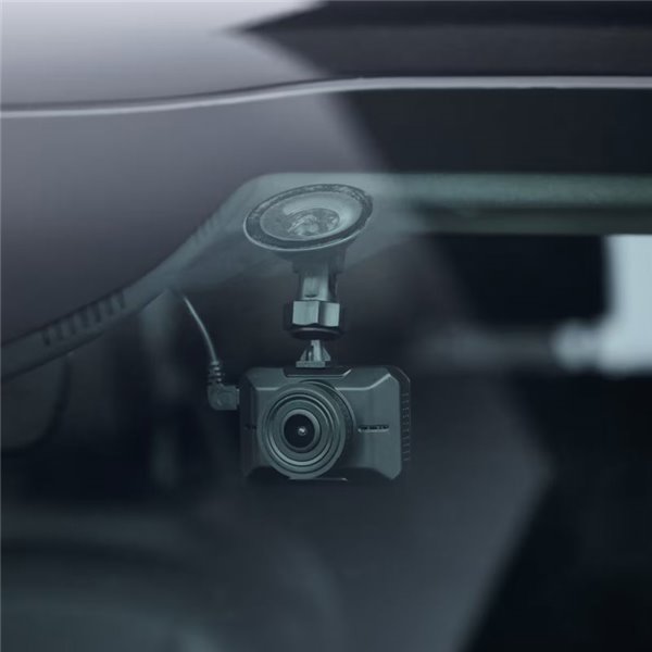 Câmera de painel Roadsight 1500, 1080p, 110°, sensor G, tela de 2"