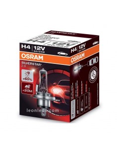 Ampoule de phare H4 pour véhicules 12 V +60 % Osram - 1 unité au meilleur prix | LeonLeds Lighting