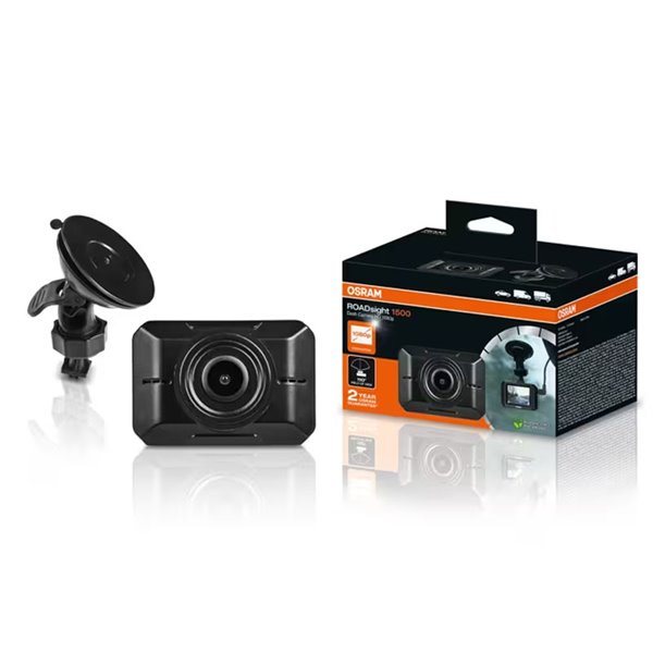 Cámara para salpicadero Dash cam ROADsight 1500, 1080p, 110°, sensor G, pantalla 2"