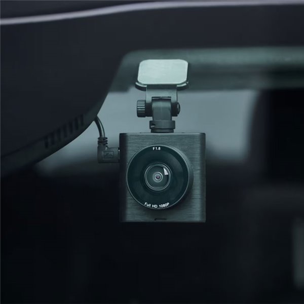 Câmera de painel Roadsight 2500 1080p HDR avançada, ângulo amplo de 140°, sensor G, microfone e alto-falante, 2"