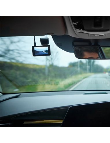 Cámara para salpicadero superior Dash cam ROADsight 3500 1296p, gran angular 140°, sensor G, micro y altavoz, 3"
