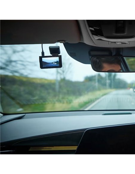 Câmera de painel ROADsight 3500 1296p, ângulo amplo de 140°, sensor G, microfone e alto-falante, 3"