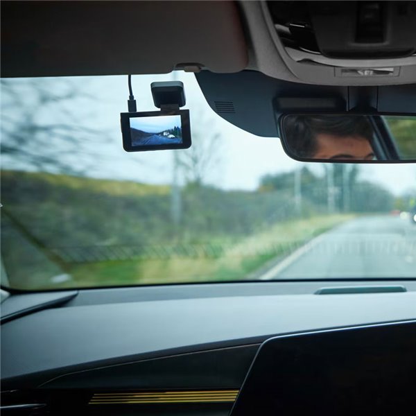 Cámara para salpicadero superior Dash cam ROADsight 3500 1296p, gran angular 140°, sensor G, micro y altavoz, 3"
