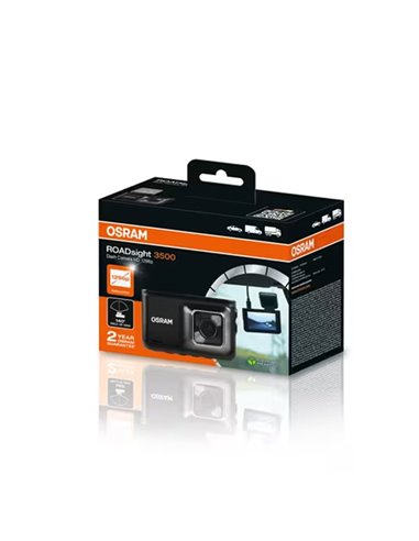 Cámara para salpicadero superior Dash cam ROADsight 3500 1296p, gran angular 140°, sensor G, micro y altavoz, 3"