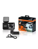 Cámara para salpicadero superior y cámara trasera Dash cam ROADsight 3500R 1296p 140°, sensor G, micro y altavoz, 3"