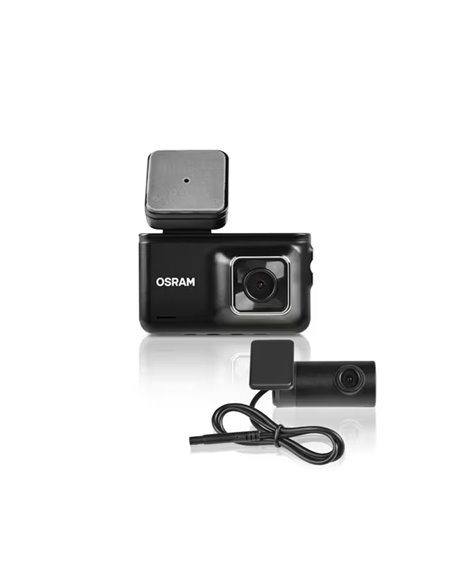 Cámara para salpicadero superior y cámara trasera Dash cam ROADsight 3500R 1296p 140°, sensor G, micro y altavoz, 3"