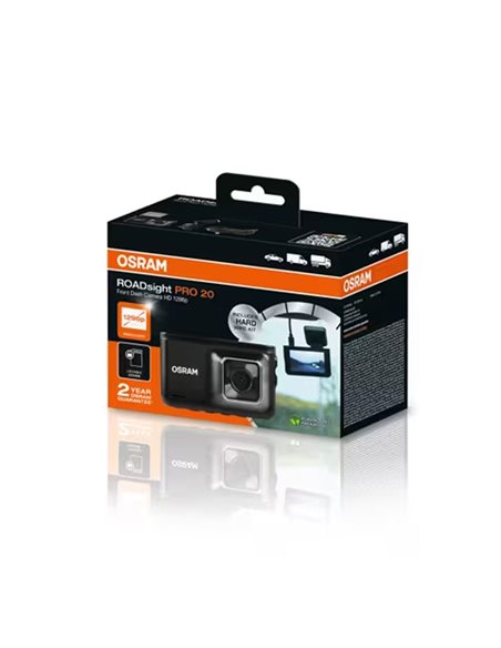 Camara de salpicadero gama alta Dash cam ROADsight PRO 20, 1296p 140°, GPS y velocidad, sensor G, micro y altavoz, 3"