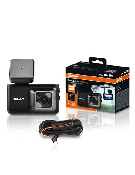 Camara de salpicadero gama alta Dash cam ROADsight PRO 20, 1296p 140°, GPS y velocidad, sensor G, micro y altavoz, 3"