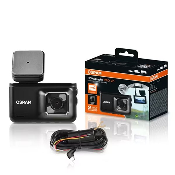 Camara de salpicadero gama alta Dash cam ROADsight PRO 20, 1296p 140°, GPS y velocidad, sensor G, micro y altavoz, 3"
