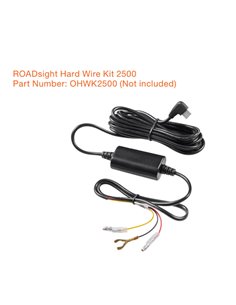 Kit de cableado fijo para Osram ROADsight 2500, OHWK2500, USB-C, modo parking 2