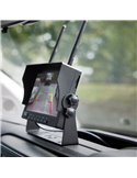 Cámara de marcha atrás inalámbrica ROADsight OWRCS7, monitor AHD 7", 1080p 120º con infrarrojos, 12/24V