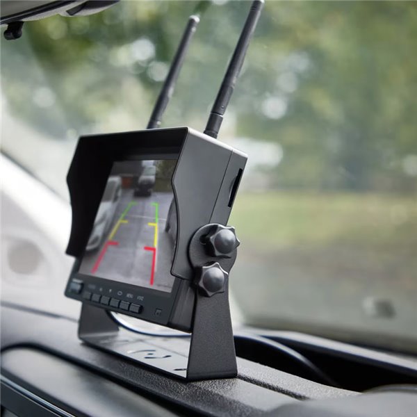 Cámara de marcha atrás inalámbrica ROADsight OWRCS7, monitor AHD 7", 1080p 120º con infrarrojos, 12/24V